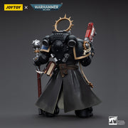 Warhammer 40k JoyToy Actionfigure - Ultramarines Primaris Chaplain Brother Varus figure for collectors, display and premium shelf