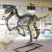 Utahraptor - Museum Quality replica doll from Real size fossil replica for collectors, display and premium shelf presentation