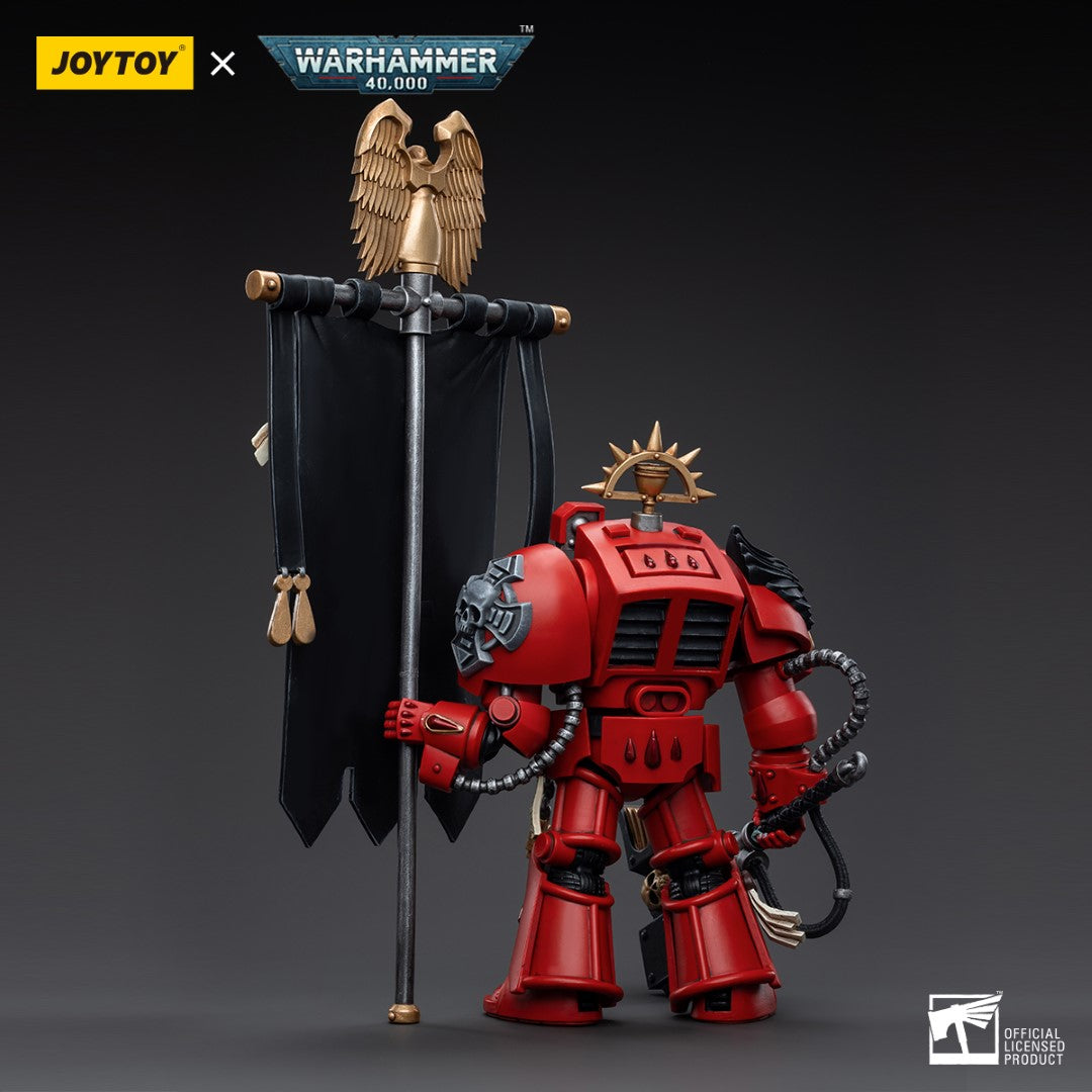 Warhammer 40k JoyToy Actionfigure - Blood Angels Ancient Brother Leonid figure for collectors, display and premium shelf presentation