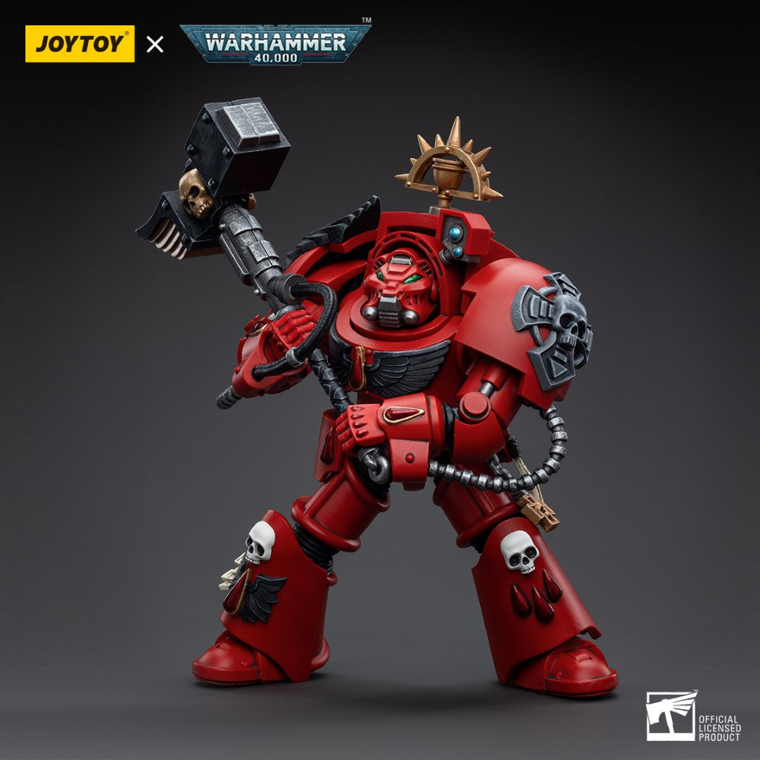Warhammer 40k JoyToy Actionfigure - Blood Angels Ancient Brother Leonid figure for collectors, display and premium shelf presentation