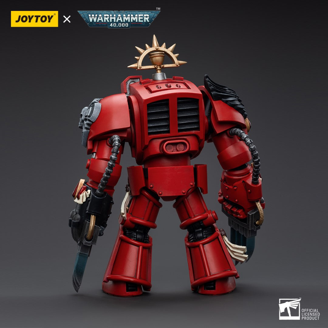 Warhammer 40k JoyToy Actionfigure - Blood Angels Assault Terminators Brother Tyborel figure for collectors, display and premium shelf