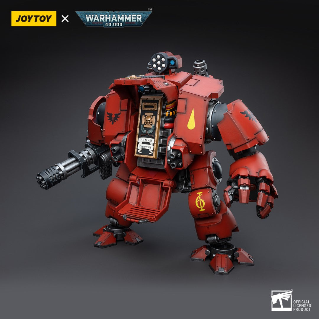 Warhammer 40k JoyToy Actionfigure - Blood Angels Redemptor Dreadnought figure for collectors, display and premium shelf presentation