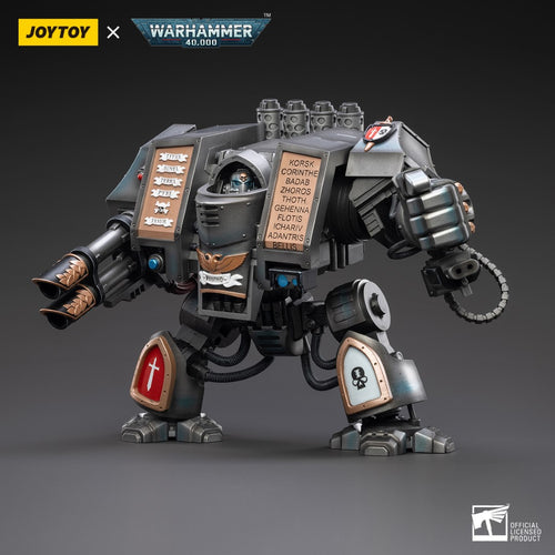 Warhammer 40k JoyToy Actionfigure - Grey Knights Venerable Dreadnought figure for collectors, display and premium shelf presentation