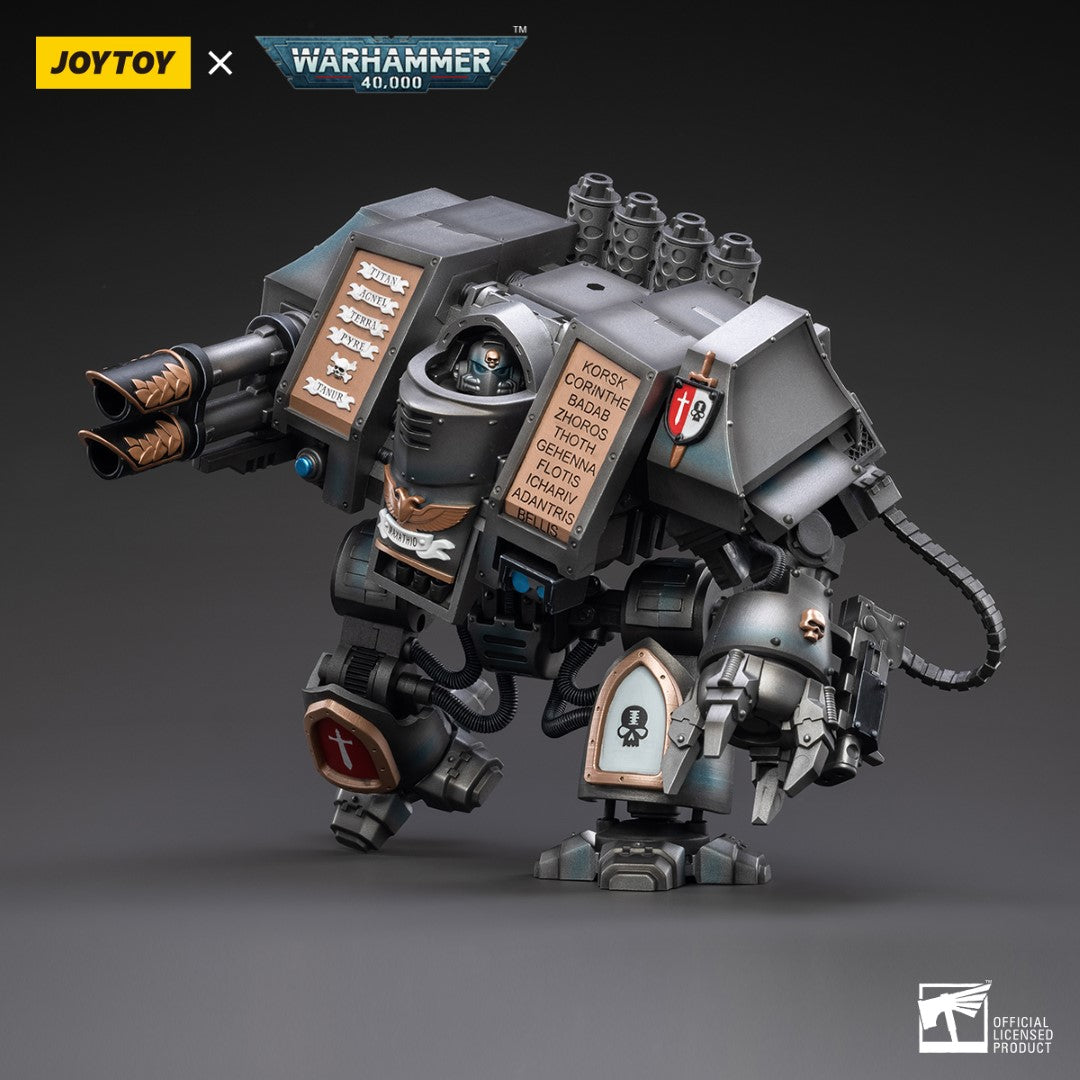 Warhammer 40k JoyToy Actionfigure - Grey Knights Venerable Dreadnought figure for collectors, display and premium shelf presentation