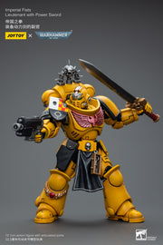Warhammer 40k JoyToy Actionfigure - Imperial Fists Lieutenant with Power Sword figure for collectors, display and premium shelf presentation