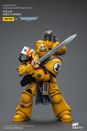 Warhammer 40k JoyToy Actionfigure - Imperial Fists Lieutenant with Power Sword figure for collectors, display and premium shelf presentation