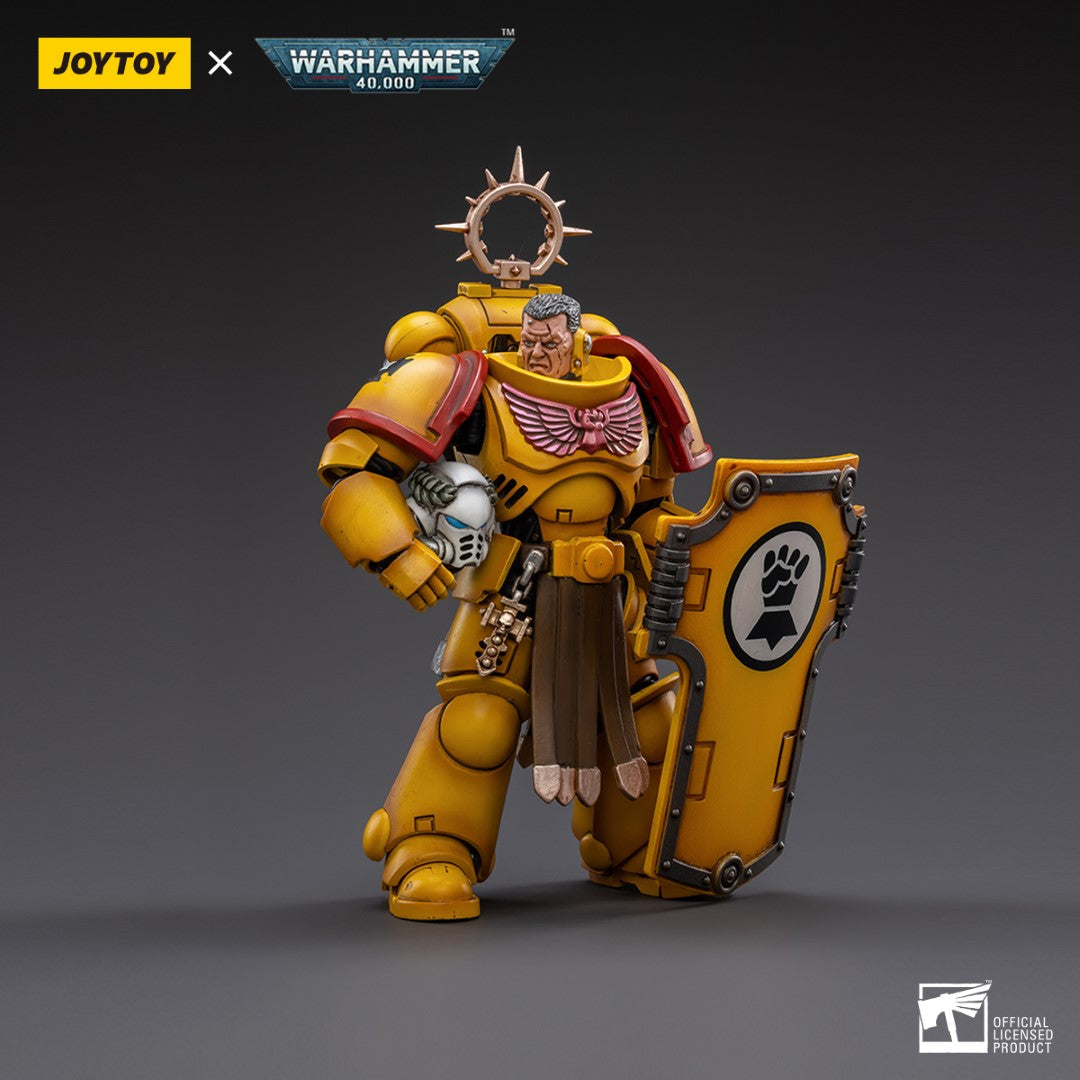 Warhammer 40k JoyToy Actionfigure - Imperial Fists Veteran Brother Thracius figure for collectors, display and premium shelf presentation