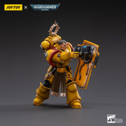 Warhammer 40k JoyToy Actionfigure - Imperial Fists Veteran Brother Thracius figure for collectors, display and premium shelf presentation