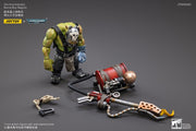 Warhammer 40k JoyToy Actionfigure - Ork Kommandos Burna Boy Ragrob figure for collectors, display and premium shelf presentation