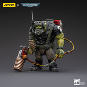 Warhammer 40k JoyToy Actionfigure - Ork Kommandos Comms Boy Wagzuk figure for collectors, display and premium shelf presentation