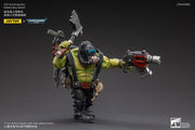 Warhammer 40k JoyToy Actionfigure - Ork Kommandos Dakka Boy Snarit figure for collectors, display and premium shelf presentation