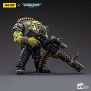 Warhammer 40k JoyToy Actionfigure - Ork Kommandos Snipa Boy Balrukk figure for collectors, display and premium shelf presentation