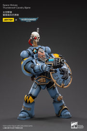 Warhammer 40k JoyToy Actionfigure - Space Wolves Thunderwolf Cavalry Bjane figure for collectors, display and premium shelf presentation
