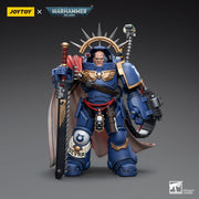 Warhammer 40k JoyToy Actionfigure - Ultramarines Captain in Gravis Armour figure for collectors, display and premium shelf presentation