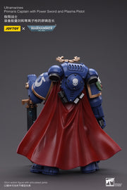 Warhammer 40k JoyToy Actionfigure - Ultramarines Primaris Captain with Power Sword and Plasma Pistol figure for collectors, display and