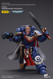 Warhammer 40k JoyToy Actionfigure - Ultramarines Primaris Captain with Power Sword and Plasma Pistol figure for collectors, display and