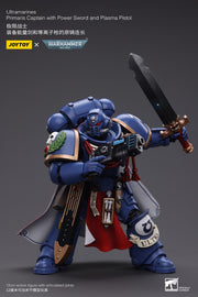 Warhammer 40k JoyToy Actionfigure - Ultramarines Primaris Captain with Power Sword and Plasma Pistol figure for collectors, display and