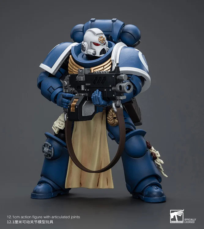 Warhammer 40k JoyToy Actionfigure - Ultramarines Sternguard Veteran with Heavy Bolter figure for collectors, display and premium shelf