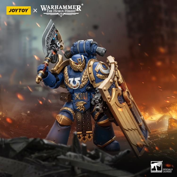 Warhammer 40k JoyToy Actionfigure - The Horus Heresy Ultramarines Invictarus Suzerain Squad Suzerain 2 figure for collectors, display and