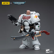 Warhammer 40k JoyToy Actionfigure - White Scars Assault lntercessor Sergeant Tsendbaatar figure for collectors, display and premium shelf