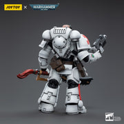Warhammer 40k JoyToy Actionfigure - White Scars Assault lntercessor Sergeant Tsendbaatar figure for collectors, display and premium shelf