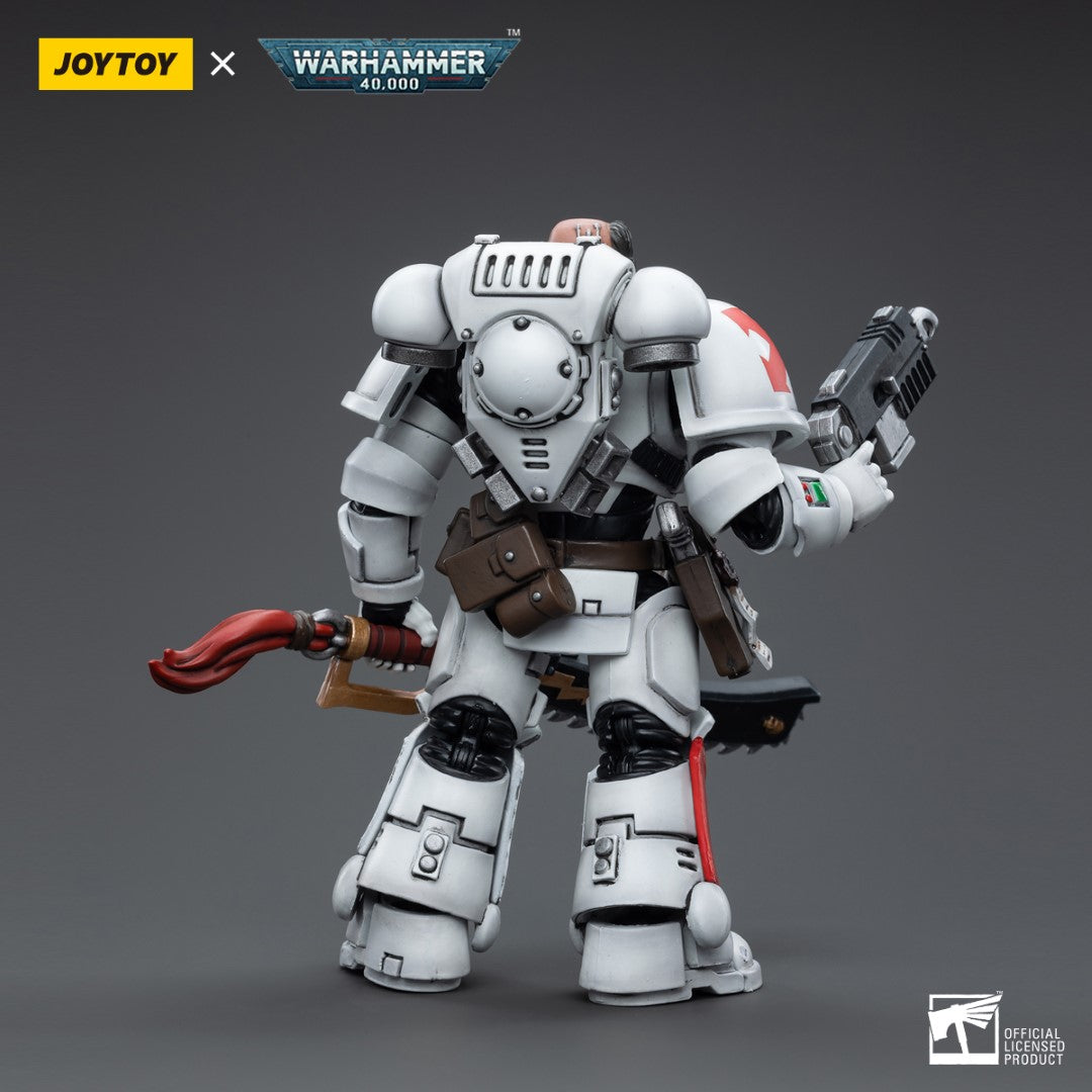 Warhammer 40k JoyToy Actionfigure - White Scars Assault lntercessor Sergeant Tsendbaatar figure for collectors, display and premium shelf