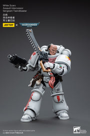 Warhammer 40k JoyToy Actionfigure - White Scars Assault lntercessor Sergeant Tsendbaatar figure for collectors, display and premium shelf