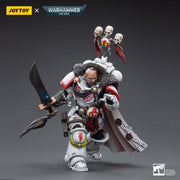 Warhammer 40k JoyToy Actionfigure - White Scars Captain Kor'sarro Khan figure for collectors, display and premium shelf presentation