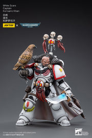 Warhammer 40k JoyToy Actionfigure - White Scars Captain Kor'sarro Khan figure for collectors, display and premium shelf presentation