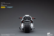 Warhammer 40k JoyToy Actionfigure - White Scars Raider-pattern Combat Bike figure for collectors, display and premium shelf presentation