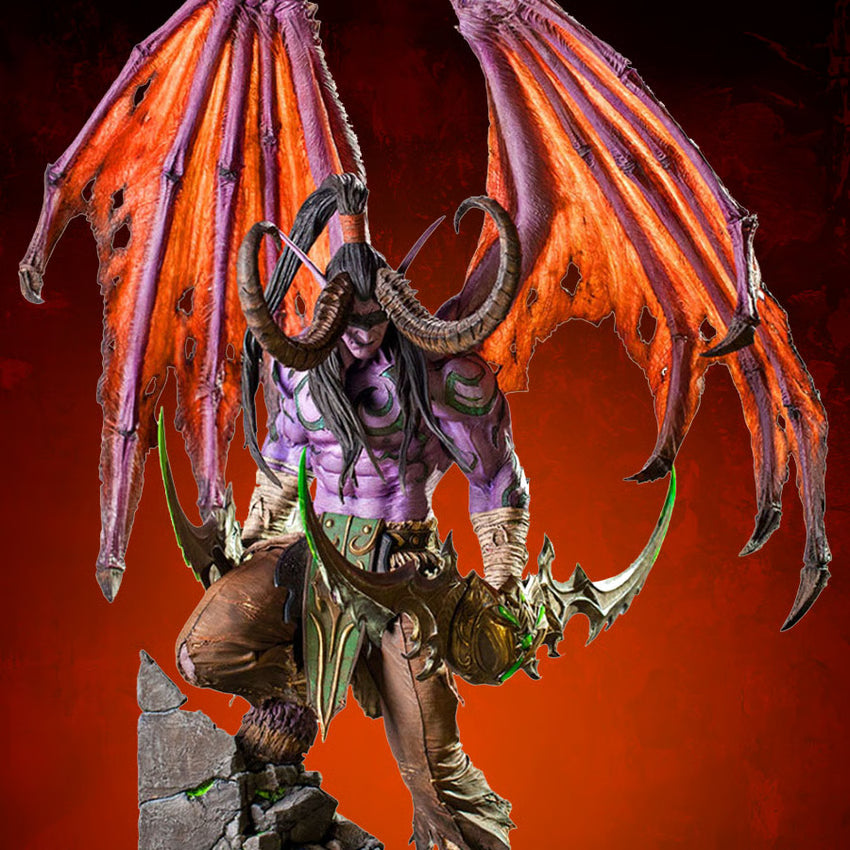 Illidan Stormrage 1:6 Scale - World of Warcraft Premium Statue statue for collectors, display and premium shelf presentation