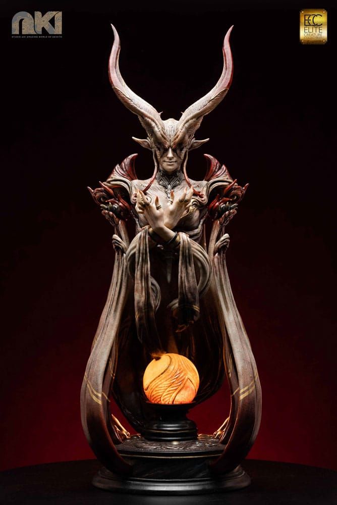 Akihito - Red Marena statue scale 1/2 statue from Toynami for collectors, display and premium shelf presentation
