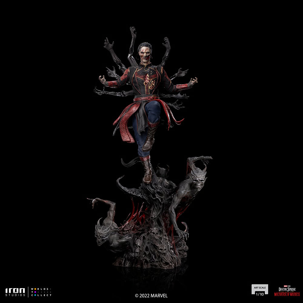 Doctor Strange in the Multiverse of Madness - Dead Defender Strange Statue Art Scale 1/10 statue from Iron Studios for collectors, display