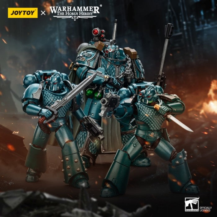Warhammer 40k JoyToy Actionfigure - The Horus Heresy Alpha Legion Exodus Three Pack figure for collectors, display and premium shelf