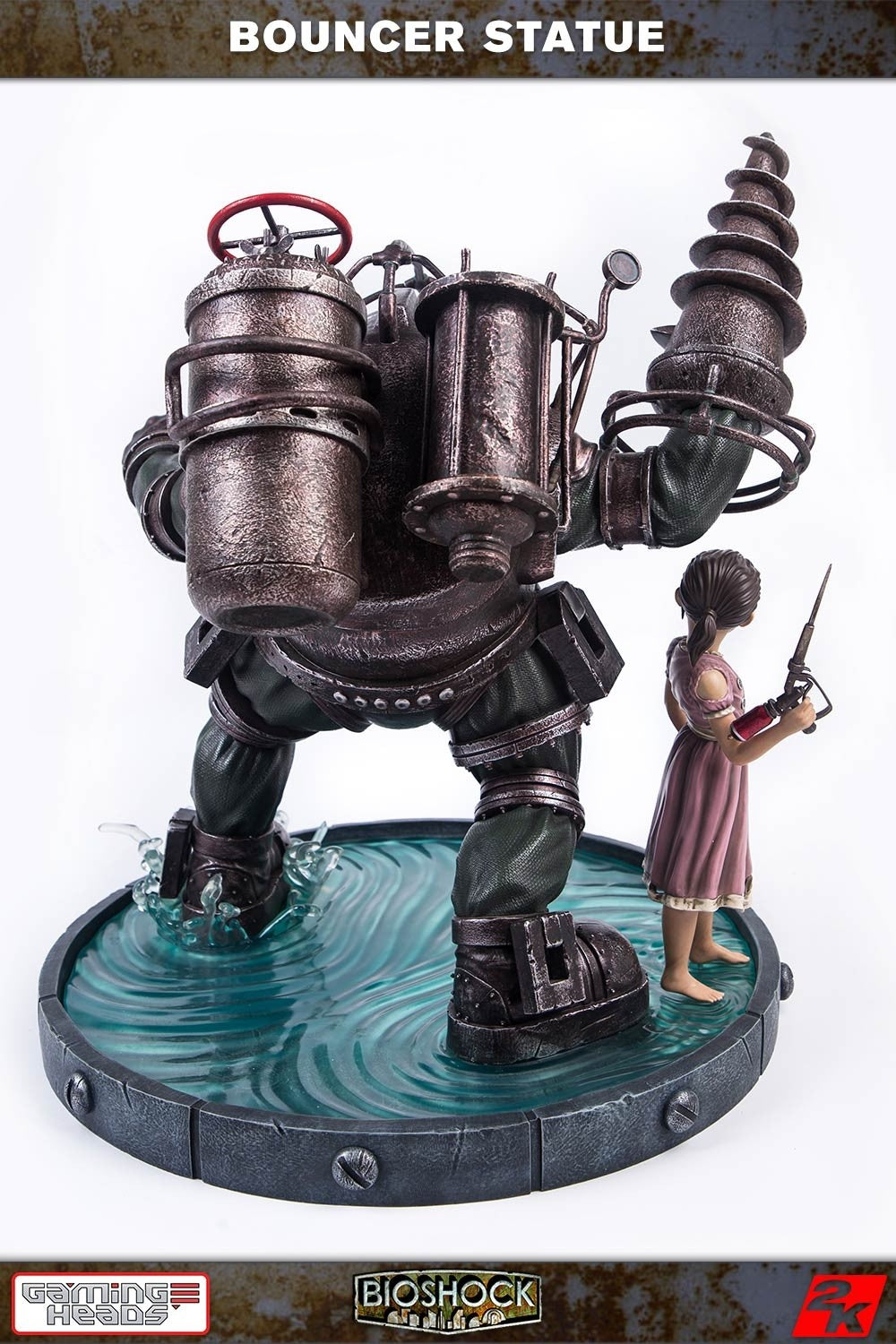 Bioshock: Big Daddy Bouncer statue - IN STOCK statue from Gaming Heads for collectors, display and premium shelf presentation