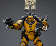 Warhammer 40k JoyToy Actionfigure - Imperial Fists Legion MKIII Tactical Squad Legionary with Legion Vexilla figure for collectors, display