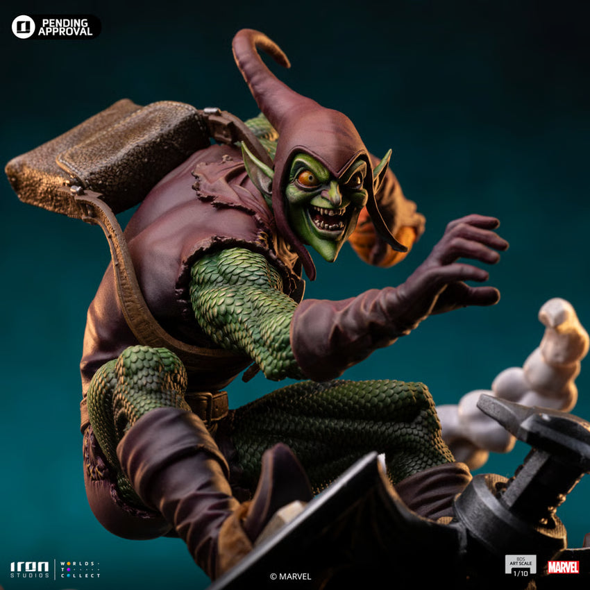 Marvel - Green Goblin Statue Art Scale 1/10 statue from Iron Studios for collectors, display and premium shelf presentation