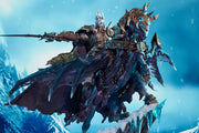 Lich King & Invincible Statue – World of Warcraft Arthas Menethil Death Knight statue for collectors, display and premium shelf presentation