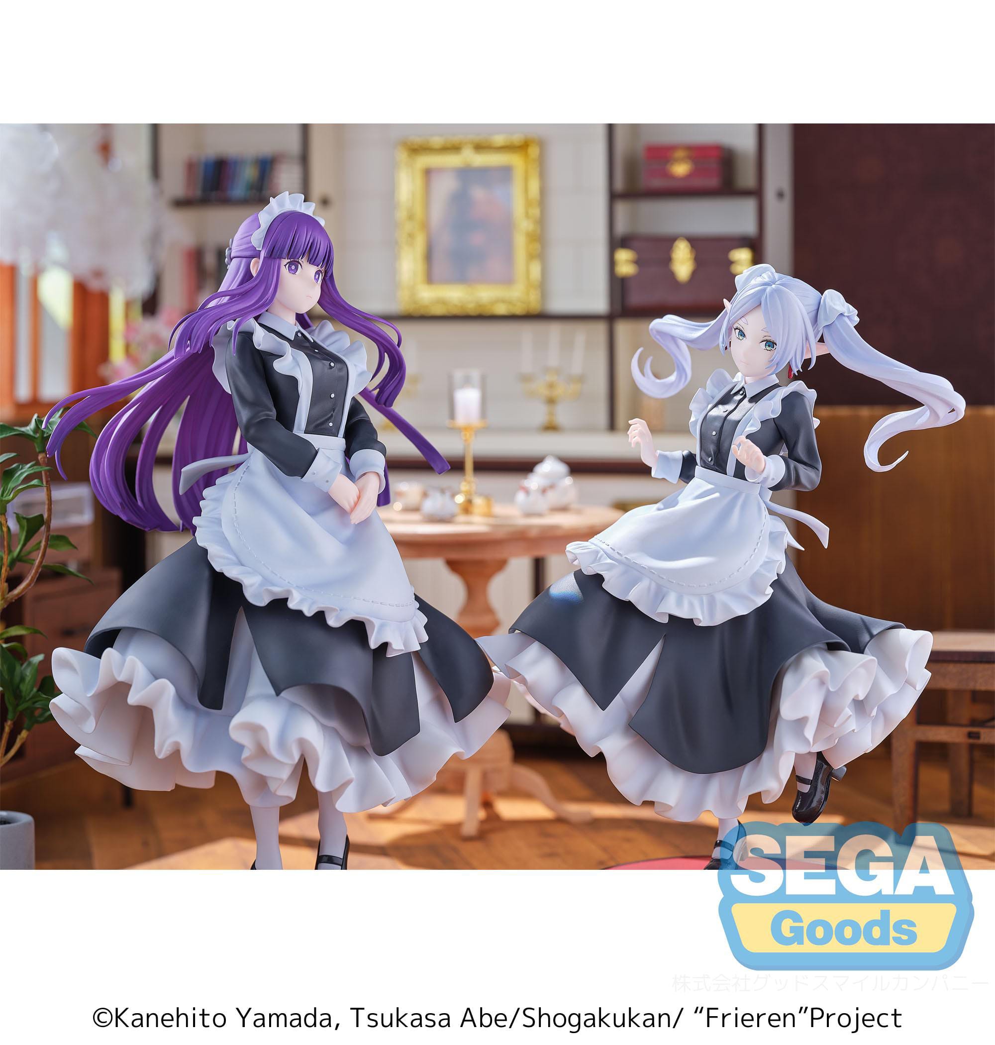 Frieren: Beyond Journey's End Luminasta PVC Statue Frieren & Fern Maid Costume SEGA