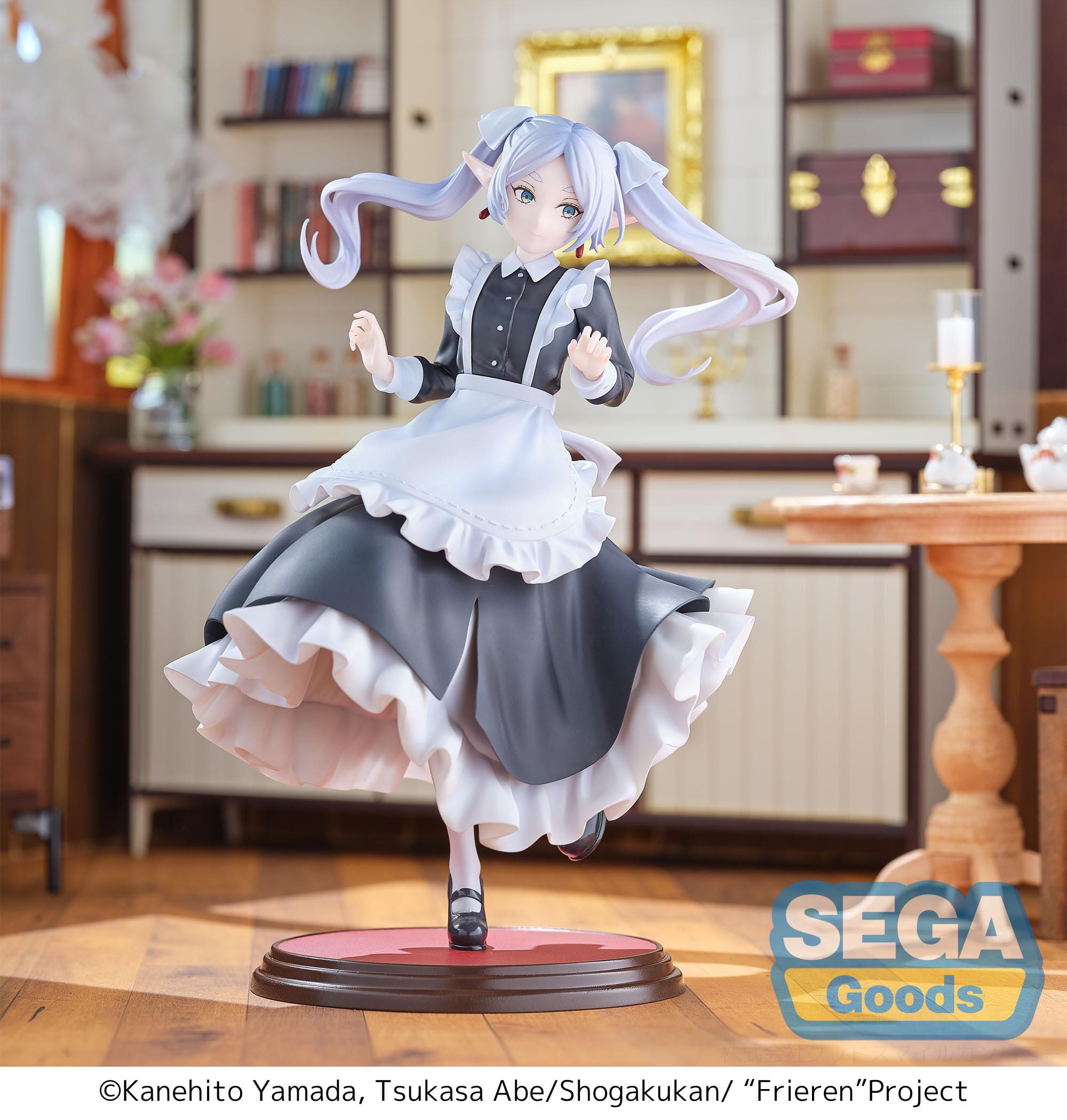 Frieren: Beyond Journey's End Luminasta PVC Statue Frieren Maid Costume SEGA