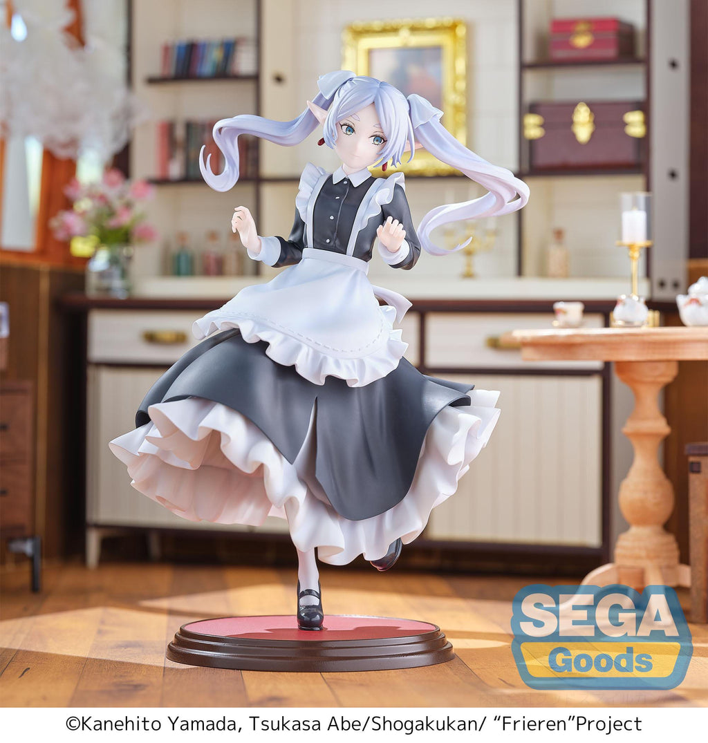 Frieren: Beyond Journey's End Luminasta PVC Statue Frieren & Fern Maid Costume SEGA