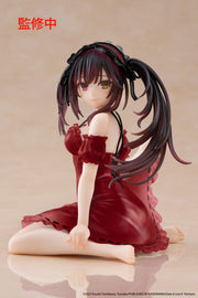 Date A Live V PVC Statue Desktop Cute Figure Kurumi Tokisaki Nightwear Ver. Renewal Taito