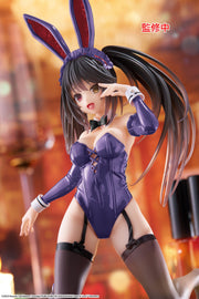 Date A Live V PVC Statue Desktop Cute Figure Kurumi Tokisaki Bunny Ver. Renewal Taito