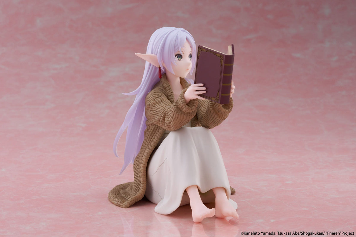 Frieren: Beyond Journey's End PVC Statue Desktop Cute Figure Frieren Roomwear Ver. Taito