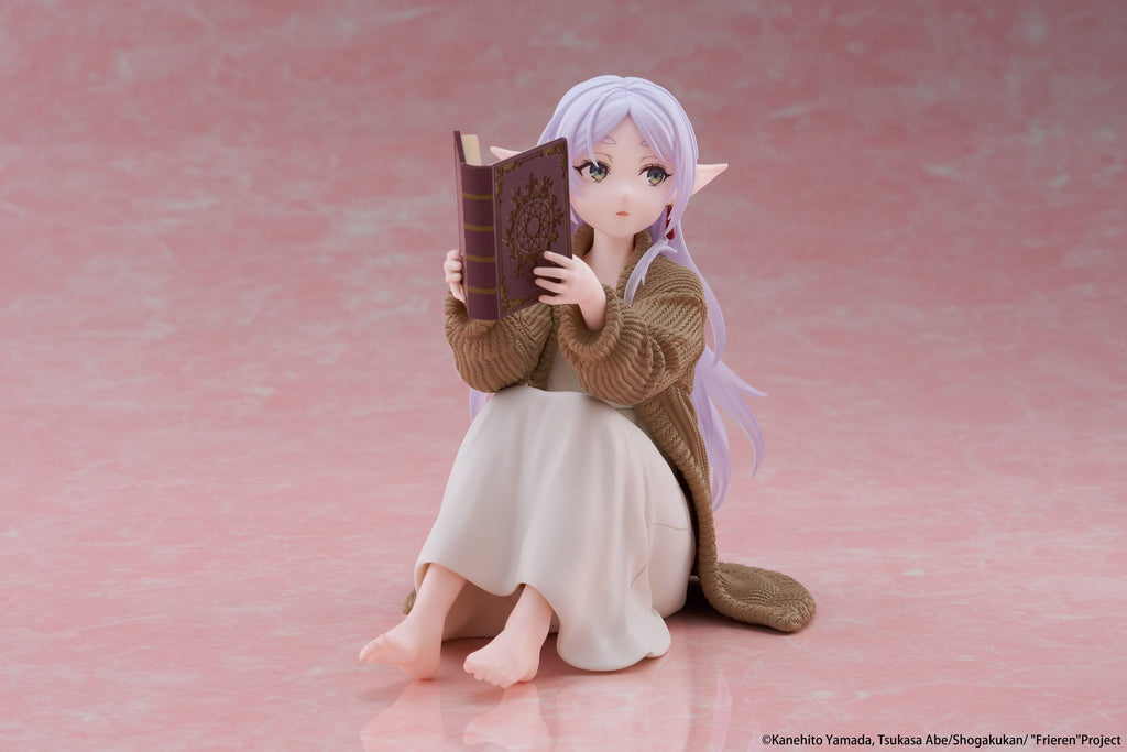 Frieren: Beyond Journey's End PVC Statue Desktop Cute Figure Frieren Roomwear Ver. Taito