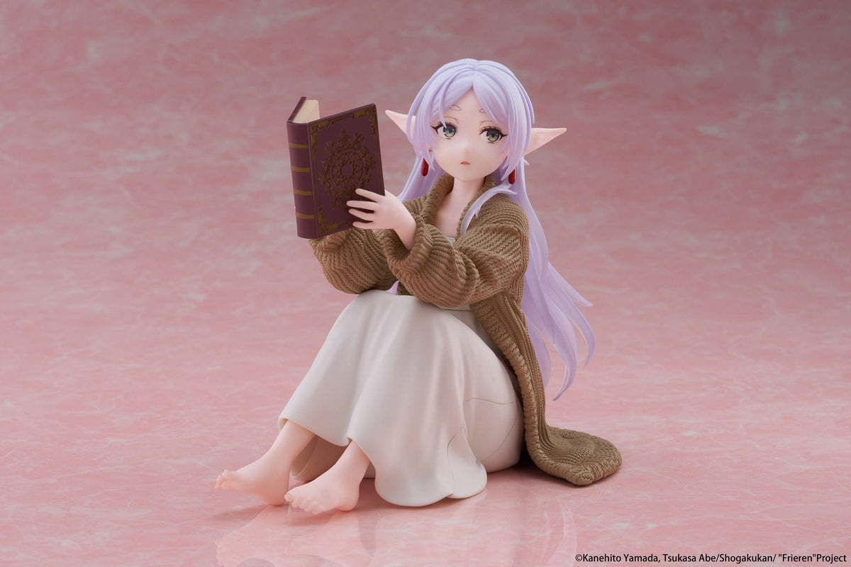 Frieren: Beyond Journey's End PVC Statue Desktop Cute Figure Frieren Roomwear Ver. Taito