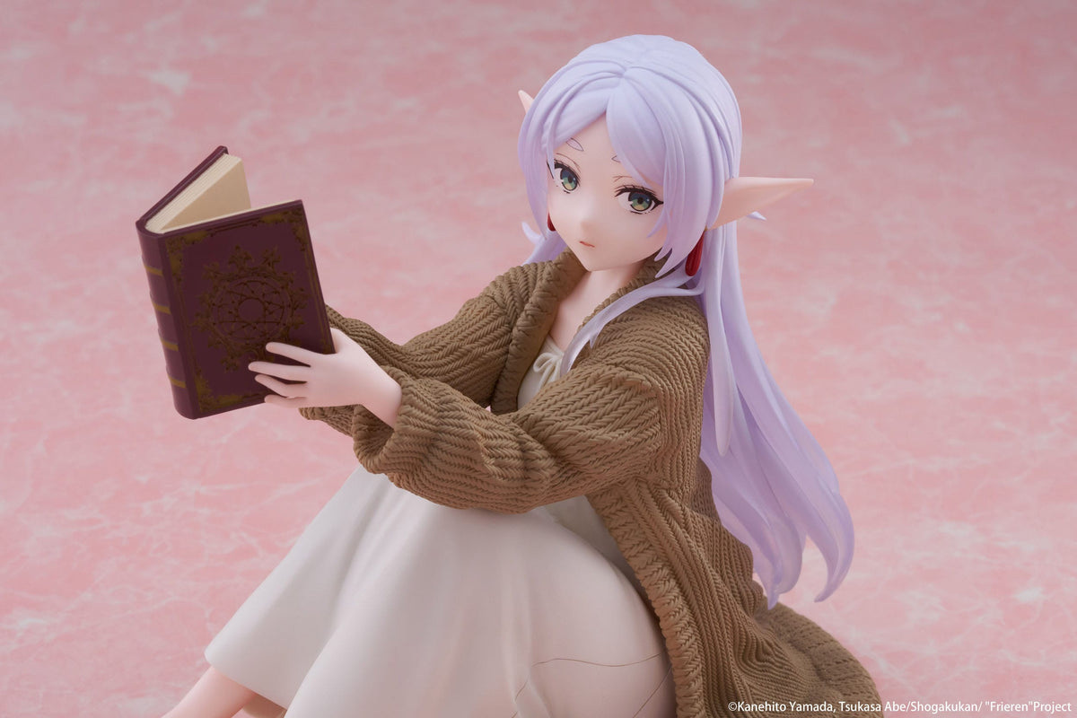 Frieren: Beyond Journey's End PVC Statue Desktop Cute Figure Frieren Roomwear Ver. Taito