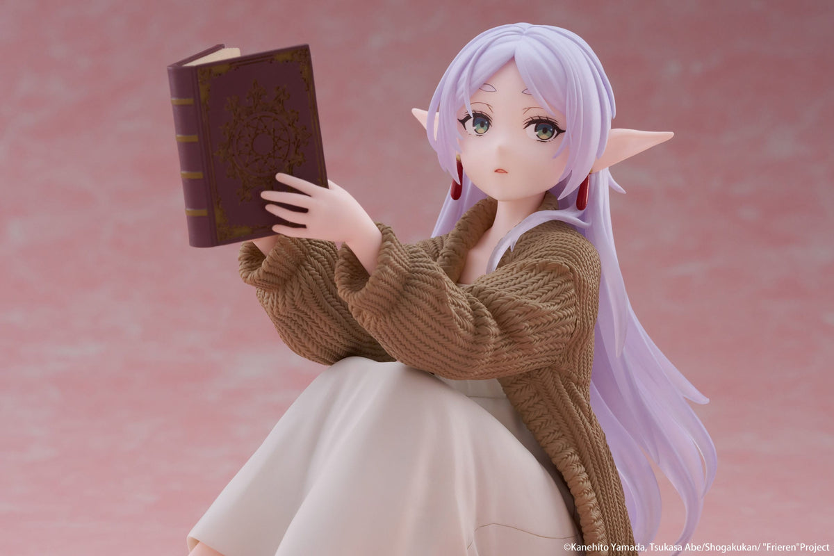 Frieren: Beyond Journey's End PVC Statue Desktop Cute Figure Frieren Roomwear Ver. Taito