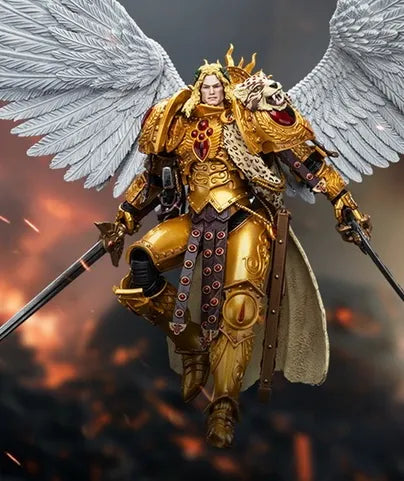 Warhammer 40k JoyToy Actionfigure - The Horus Heresy Blood Angels Sanguinius, Primarch of the IXth Legion figure for collectors, display