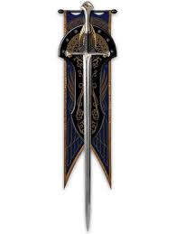 Lord of the Rings 1:1 - Anduril: Sword of King Elessar Museum Collection Edition replica doll for collectors, display and premium shelf
